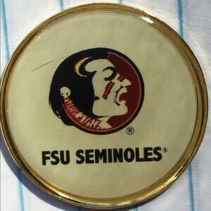 Vintage Florida State Seminoles‎ golf ball marker